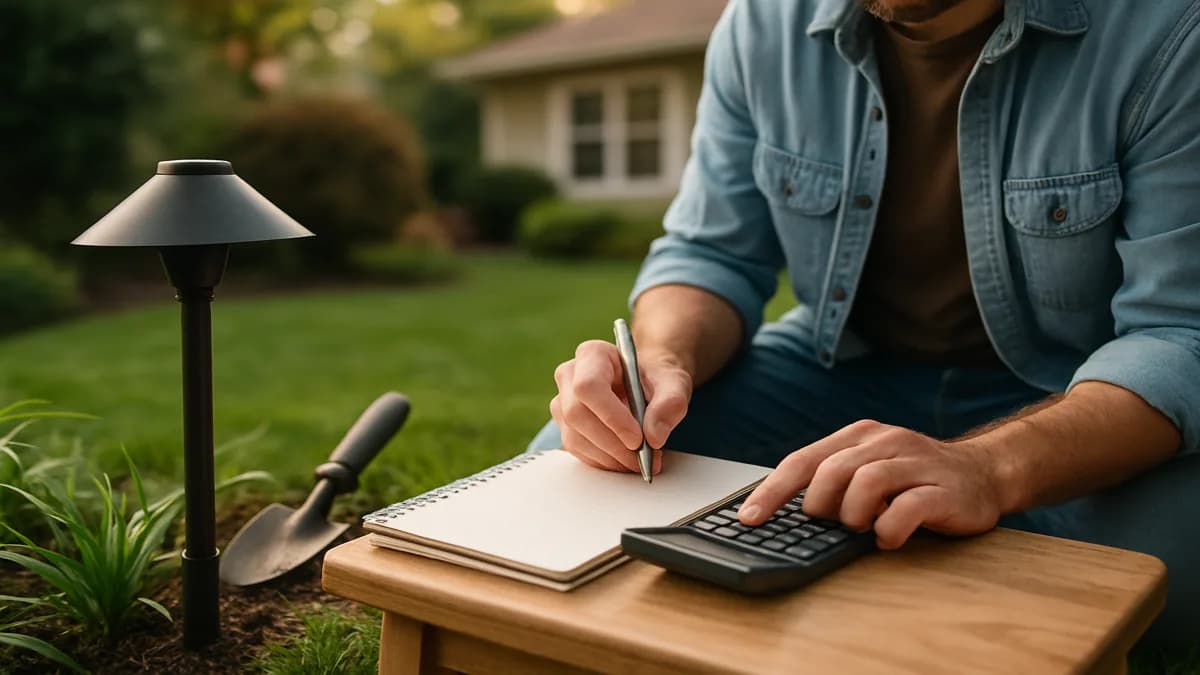 How Much Does Landscape Lighting Cost?. Landscape lighting runs $150 to $450 per fixture installed. The transformer, wire, and timer are a fixed cost regardless